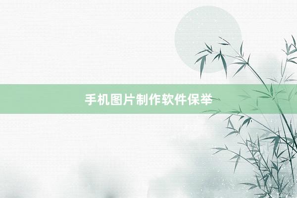 手机图片制作软件保举